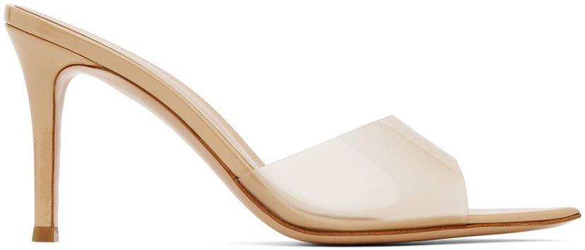 Кросівки та взуття Gianvito Rossi Elle 85 Heeled Sandals бежевий | G11050-85RIC-GSV