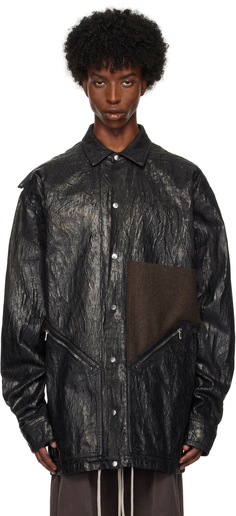 Куртка Rick Owens Turbo Jacket чорний | RR02D6719 BMTWTY