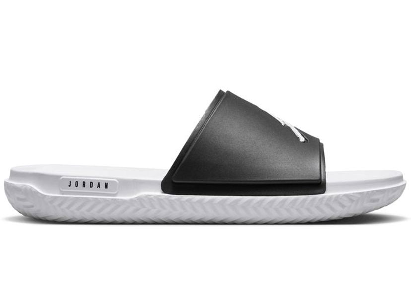 Кросівки та взуття Jordan Jumpman Slide Black White чорний | FQ1598-010