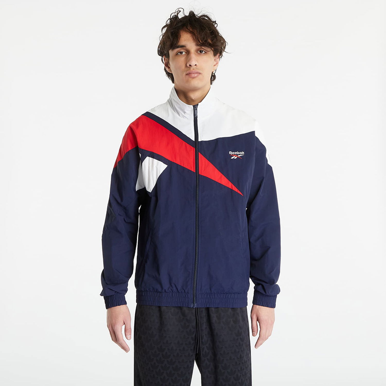 Вітровка Reebok Classics Vector Track Jacket темно-синій | H54456, 0
