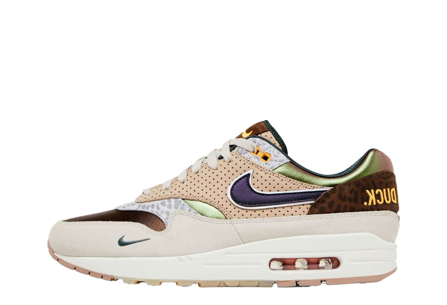 Кросівки та взуття Nike Air Max 1 '87 Premium University of Oregon PE 2024 бежевий | HQ2640-200, 1
