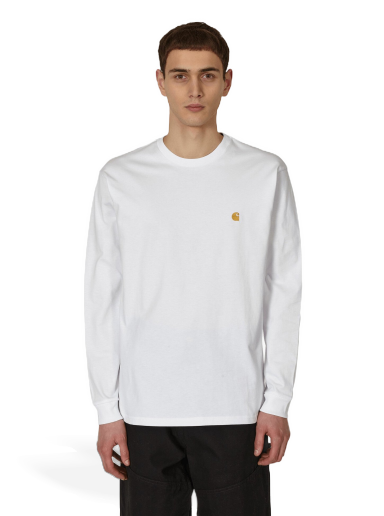 Футболка Carhartt WIP Chase Longsleeve білий | I026392 00R.XX