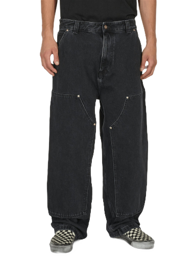 Штани і джинси Carhartt WIP Nash Double чорний | I032106 8906