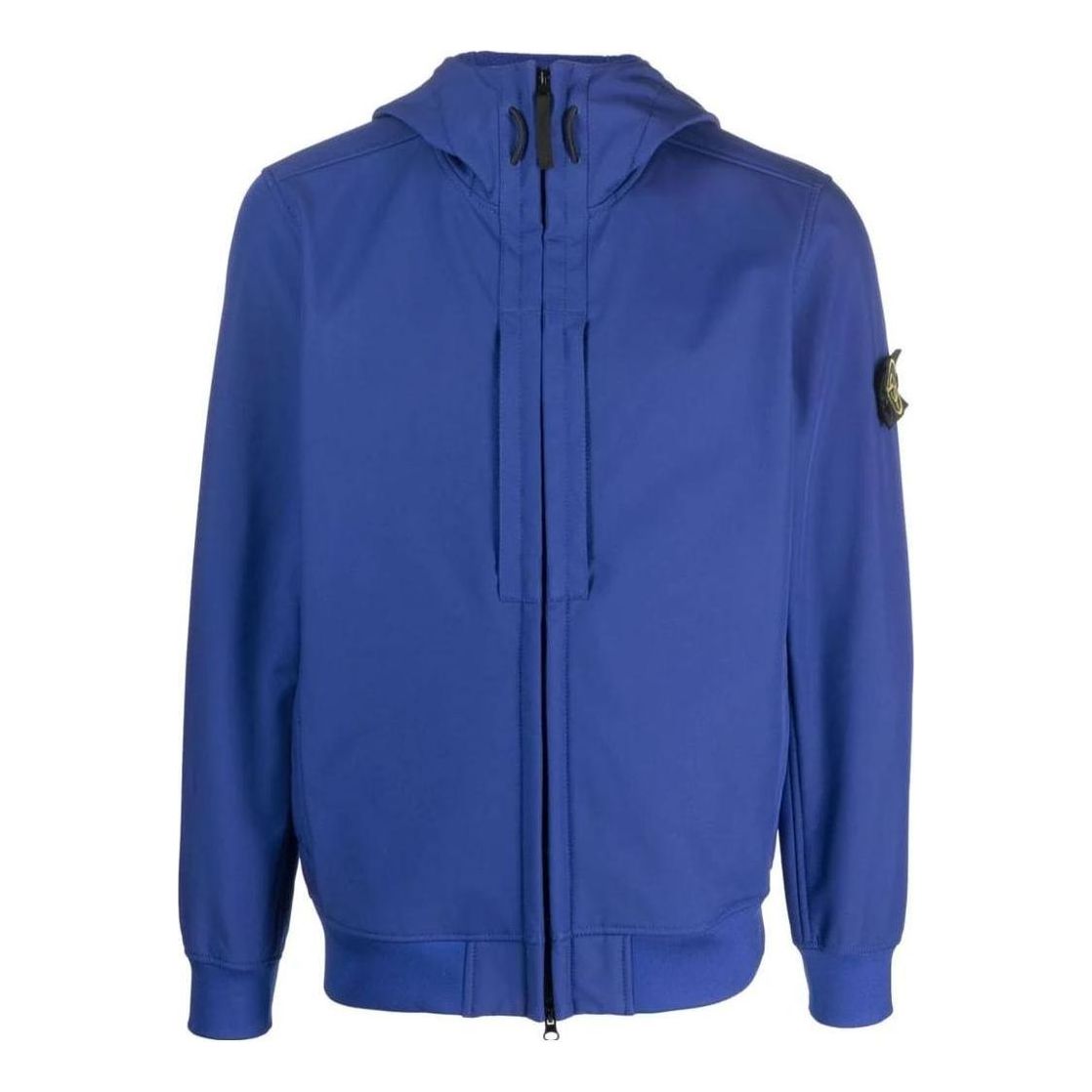 Вітровка Stone Island Soft Shell Hoody Jacket Синій | 7915Q0122-V0022, 0