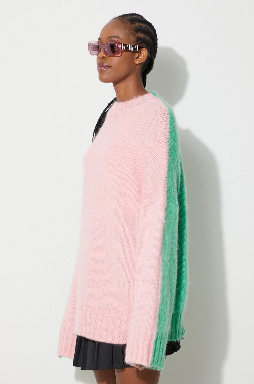 Cветр JW Anderson Knitted Sweater Рожевий | KW1018.YN0272