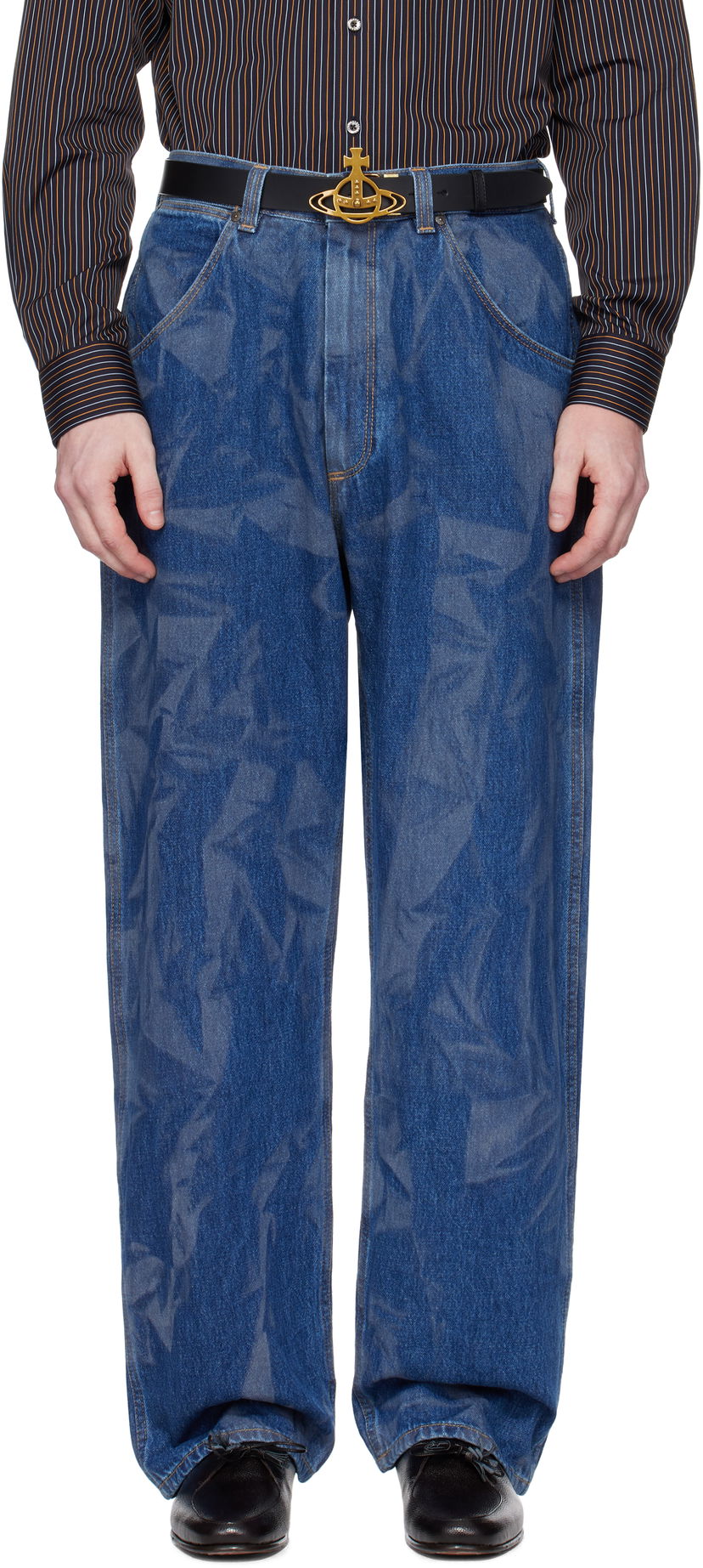 Джинси Vivienne Westwood Vivienne Westwood Baggy Jeans Синій | 3902000P-W014L-