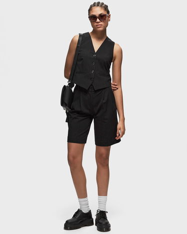 Шорти Samsoe Samsoe Samsøe & Samsøe Sahaveny Pinstripe Tailored Shorts чорний | F24100054-BLACK-PINSTRIPE, 1