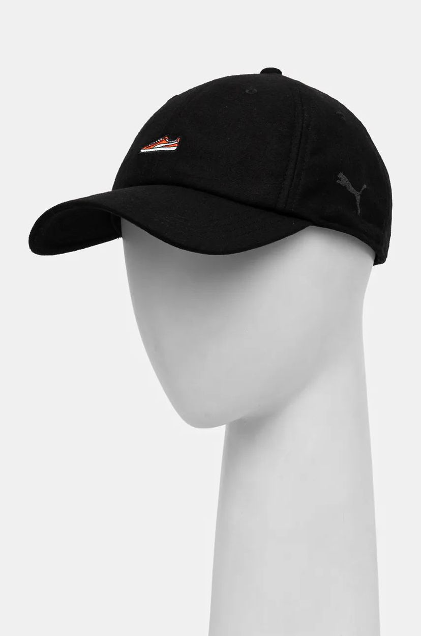 Кепка Puma Classics Graphic Dad Cap чорний | 025490