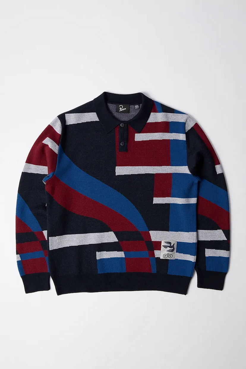 Cветр By Parra Parra Vertical forest Knitted Polo Різнокольоровий | 54240