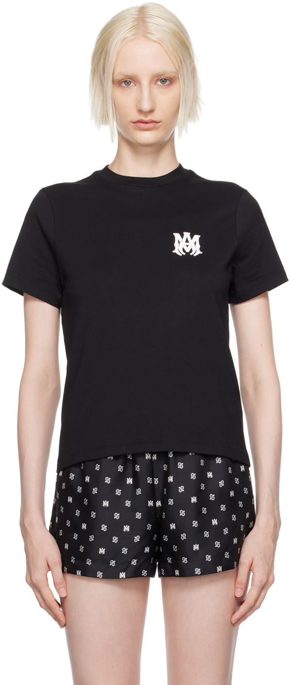 Футболка AMIRI Black Core Logo T-Shirt чорний | AWJYTE1036