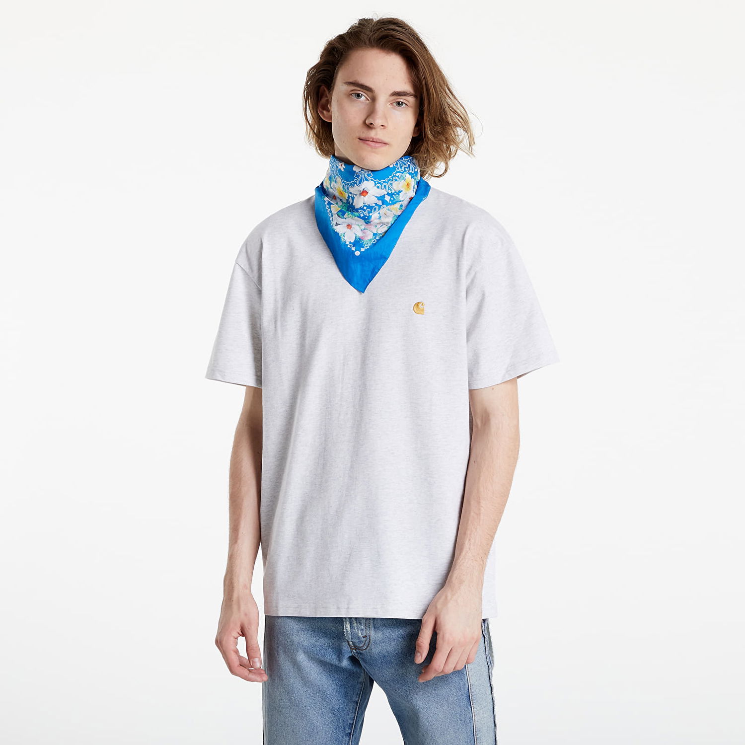 Футболка Carhartt WIP WIP Chase білий | I026391.00JXX, 0