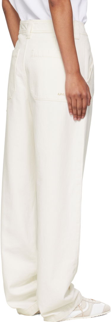 Штани карго A.P.C. A.P.C. Gustav Carpenter Pants білий | COGZV-M08484, 2