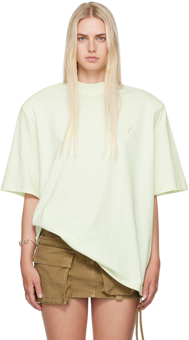 Футболка The Attico Attico Kilie T-Shirt Зелений | 247WCT173 J025