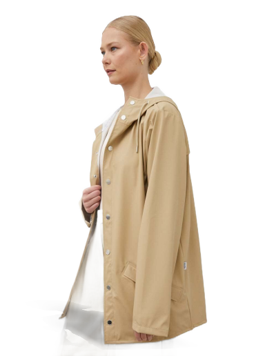 Куртка Rains Waterproof Jacket бежевий | 12010.24