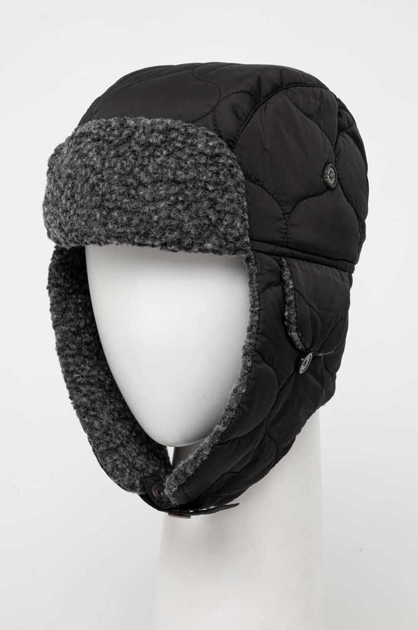 Капелюх Barbour Quilted Trapper Hat чорний | MHA0712