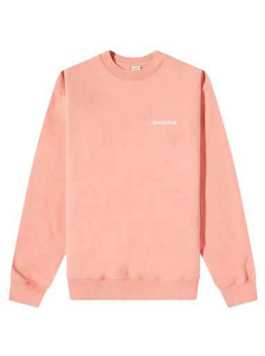 Cветр Sporty & Rich New Health Crewneck Рожевий | CR495FL