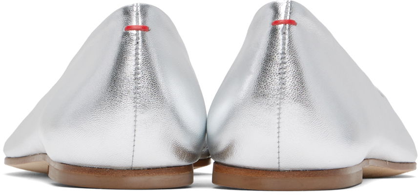 Одяг Aeyde Aeyde Cassy Ballerina Flats Металік | A11-FL-SNDP8 FL130-FW24-920-007, 1