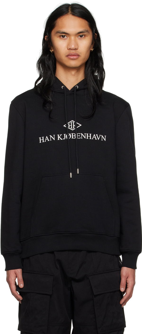 Світшоти Han Kjøbenhavn Han Kjobenhavn Exclusive Hoodie чорний | M-132922