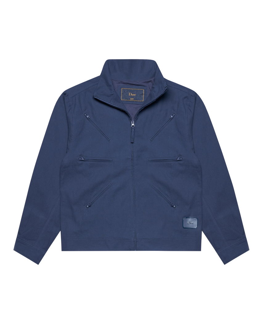 Куртка бомбер Dime Navy Blue Zip-Up Jacket темно-синій | DIMEHO243NVY