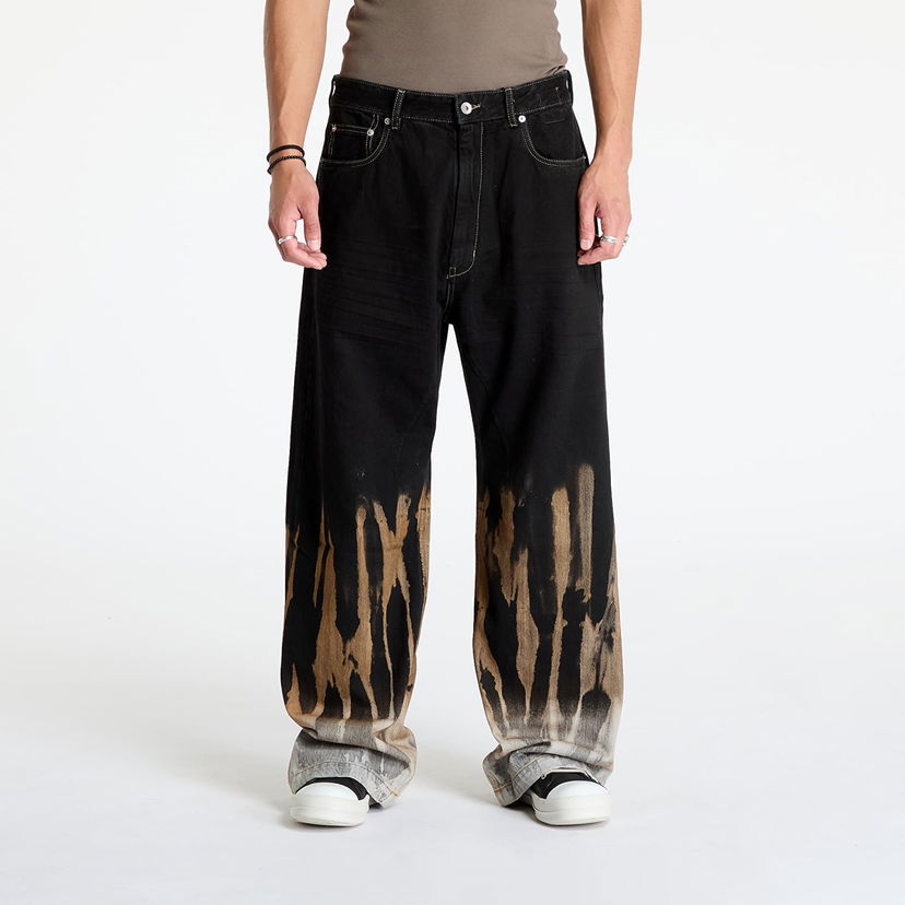 Джинси Rick Owens DRKSHDW Denim Geth Jeans Black/ Terra чорний | DU02D2351 BSUN 0983