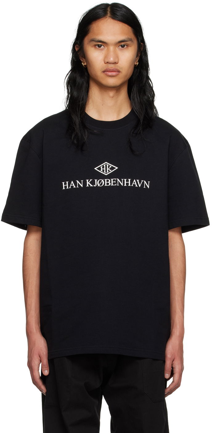 Футболка Han Kjøbenhavn Han Kjobenhavn T-Shirt чорний | M-132919