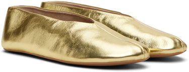 Кросівки та взуття The Row The Row Stella Ballerina Flats Металік | F1638-M39, 3