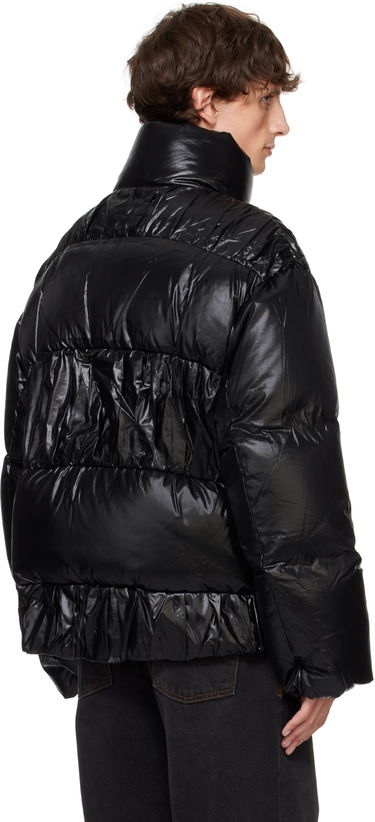 Пуховик ADER ERROR Gathered Down Jacket чорний | BN01FWDW0101BK, 2