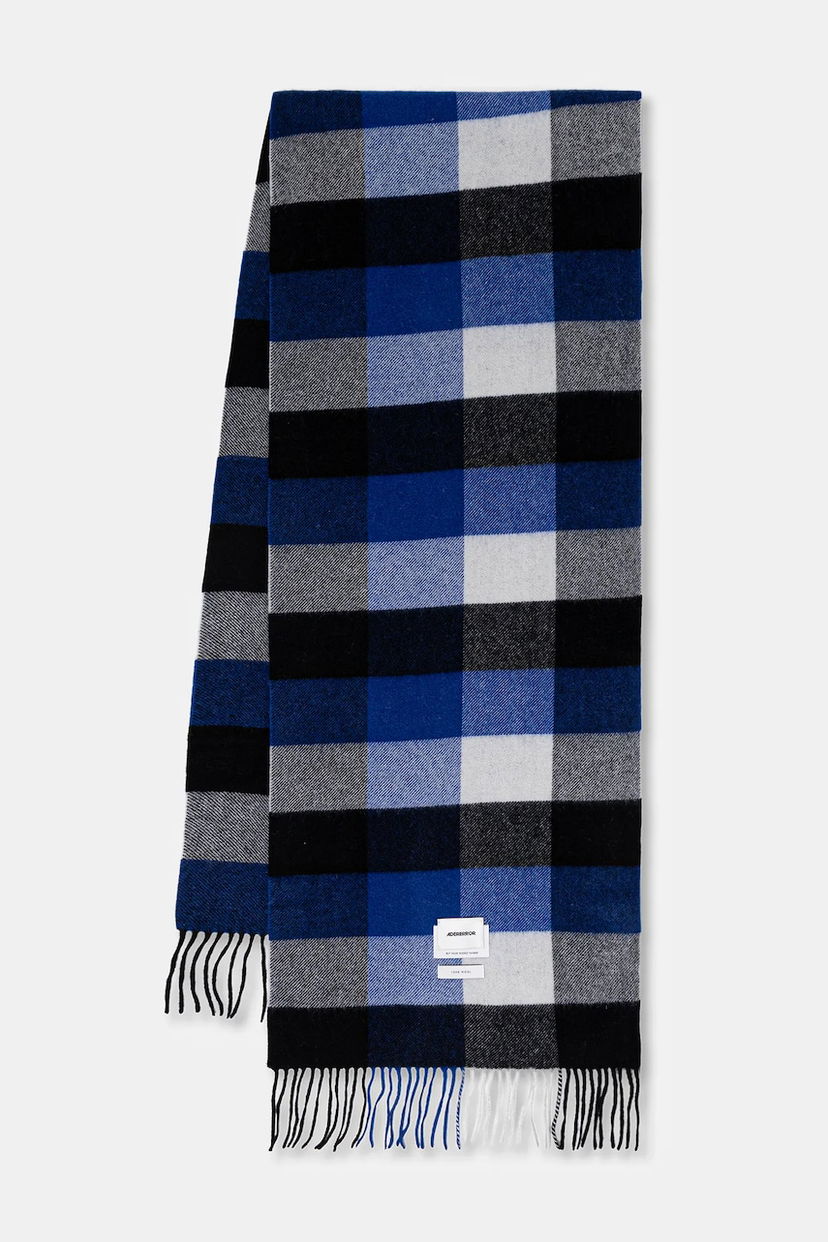 Шарф ADER ERROR MUFFLER Checkered Wool Scarf Різнокольоровий | BO01FWAC0403BL