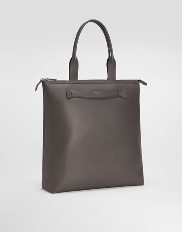 сумка-тоут Dolce & Gabbana Dolce & Gabbana Nappa Leather Shopper Сірий | BM2415AF98480730, 2