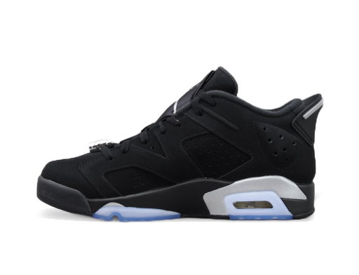 Кросівки та взуття Jordan Air Jordan 6 Retro Low ''Chrome'' чорний | 304401-003