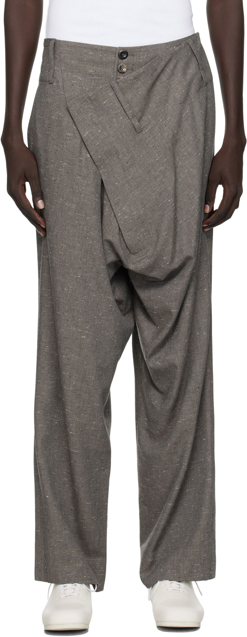 Штани Vivienne Westwood Vivienne Westwood Inferno Trousers Сірий | 2F01001P-W017Q-
