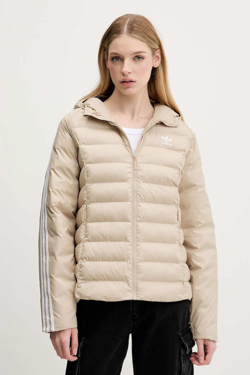 Пуховик adidas Originals adidas Originals Slim Jacket бежевий | JX2940