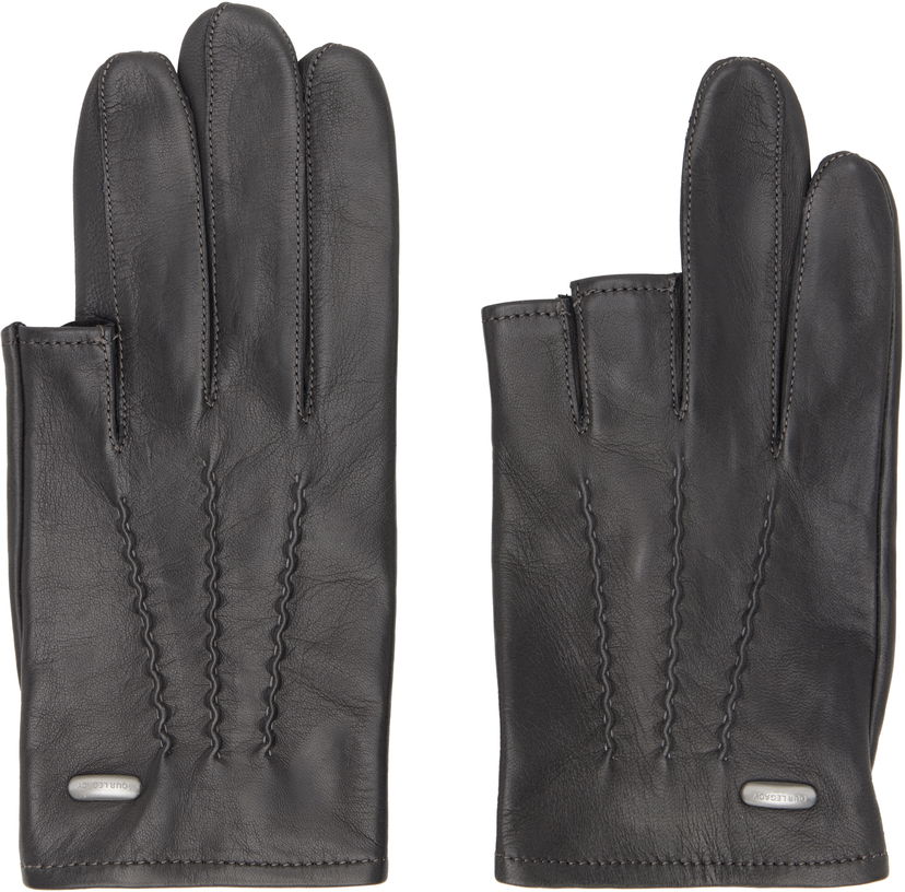Рукавички OUR LEGACY Our Legacy Hang Loose Leather Gloves Коричневий | A2258HDL