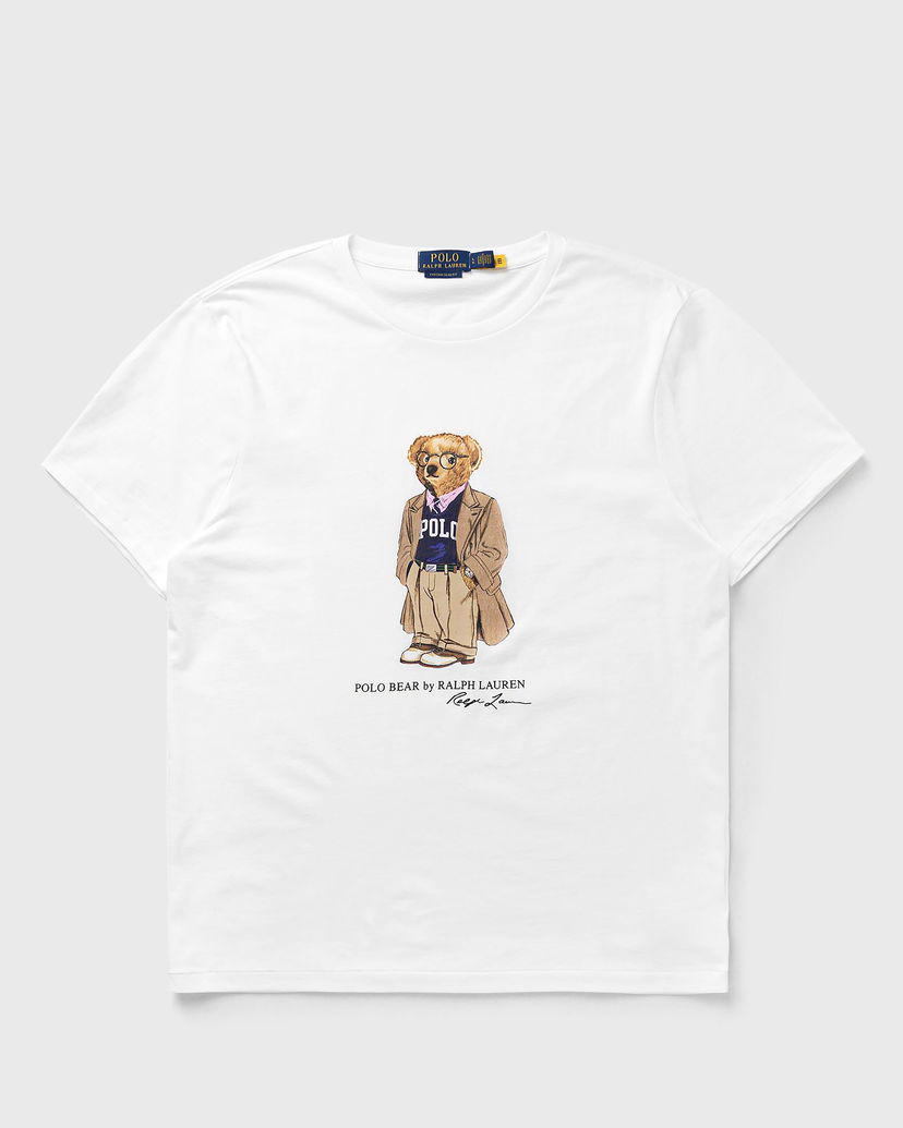 Футболка Polo by Ralph Lauren Polo Bear Graphic T-Shirt by Ralph Lauren білий | 710974584001