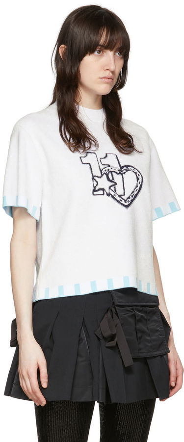 Cветр We11done We11done Viscose Knit Top білий | WD-KT1-22-641-W-SK, 1