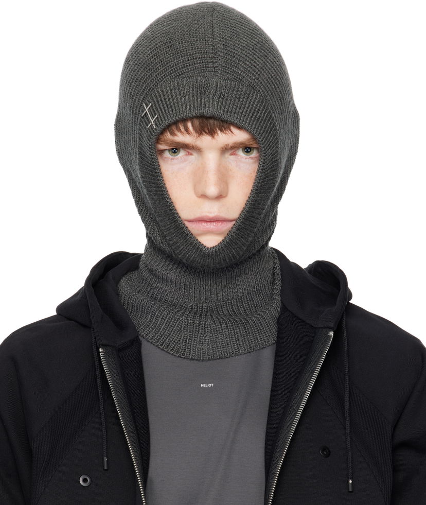 Капелюх HELIOT EMIL HELIOT EMIL Nebula Balaclava Сірий | PREAW25_16_122_DGY05