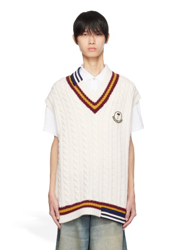 Жилет Moncler Genius x Palm Angels x Vest білий | I209L9I00001M1241