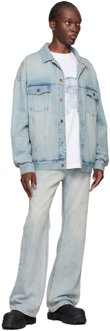 Куртка We11done We11done Oversized Denim Jacket Синій | WD-DJ2-24-353-U-SK, 3