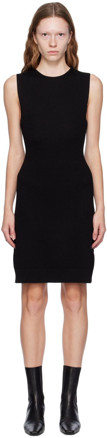 плаття TOTEME TOTEME Contour Knit Minidress чорний | 233-5181-334