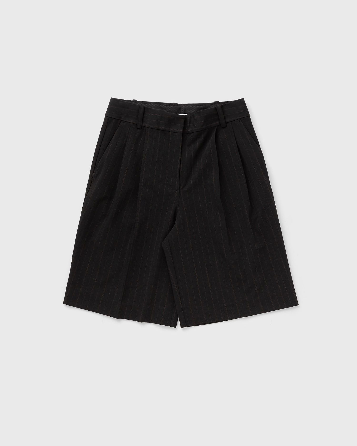 Шорти Samsoe Samsoe Samsøe & Samsøe Sahaveny Pinstripe Tailored Shorts чорний | F24100054-BLACK-PINSTRIPE, 0