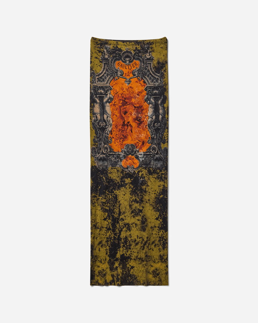 Спідниця Jean Paul Gaultier Medaillon Long Skirt Зелений | 2503WSK005M006 P004115