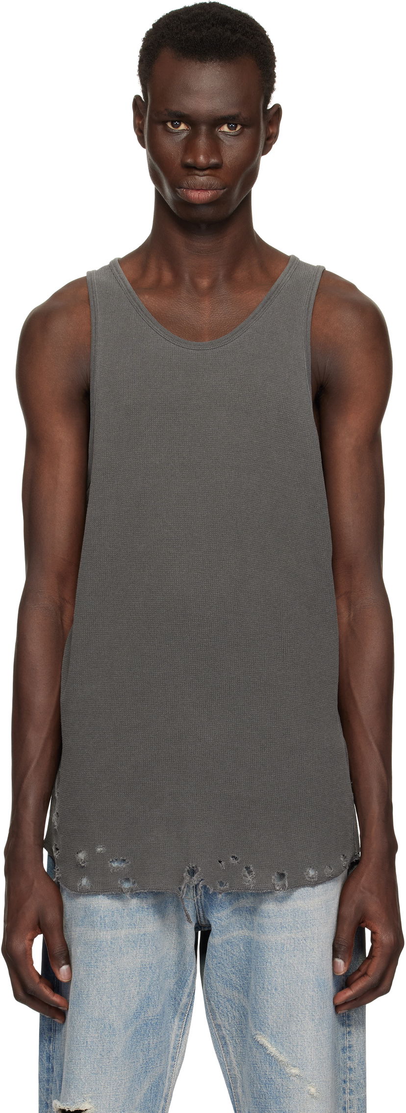 Безрукавка John Elliott John Elliott Folsom Thermal Tank Top Сірий | A066M66279A