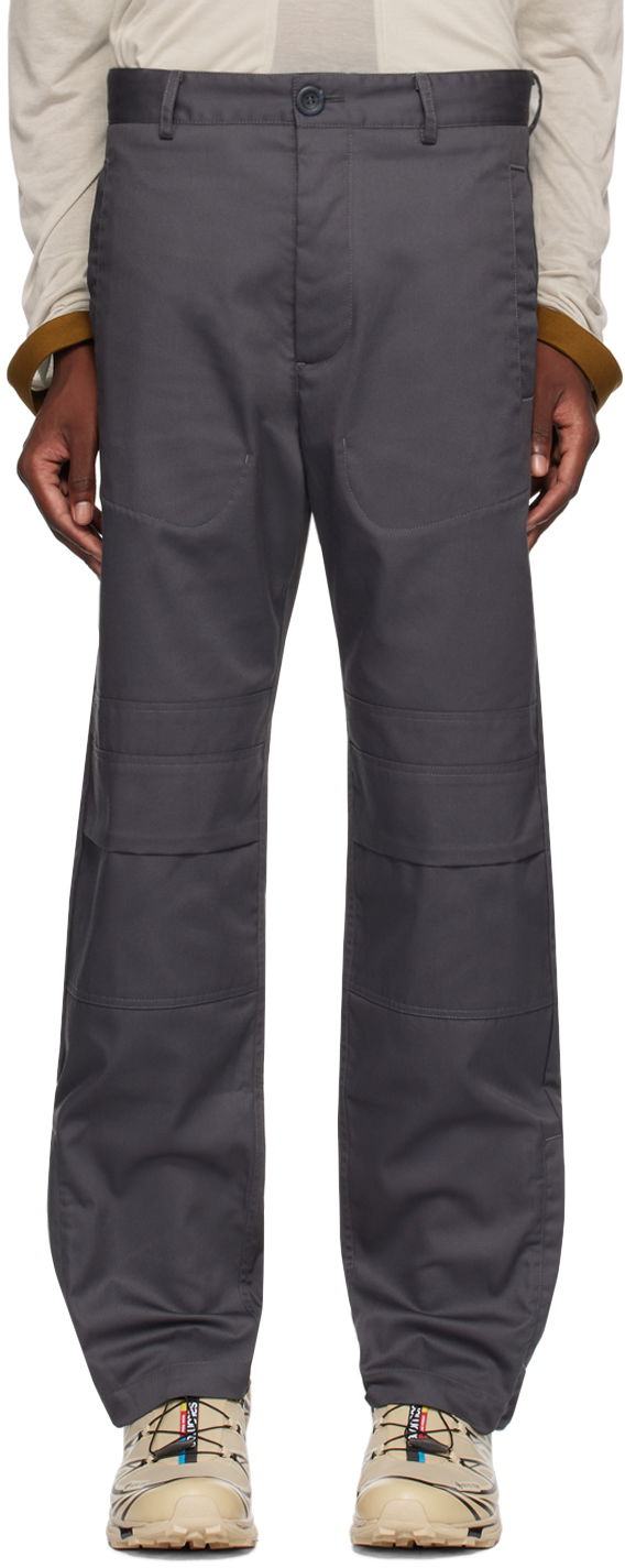 Штани Ranra Gunmetal Gummi Trousers Сірий | AMFW24TP02510