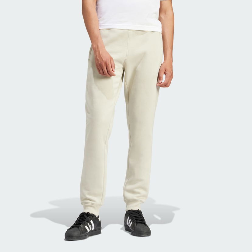 Спортивні штани adidas Originals Trefoil Essentials Sweatpants бежевий | IR7800
