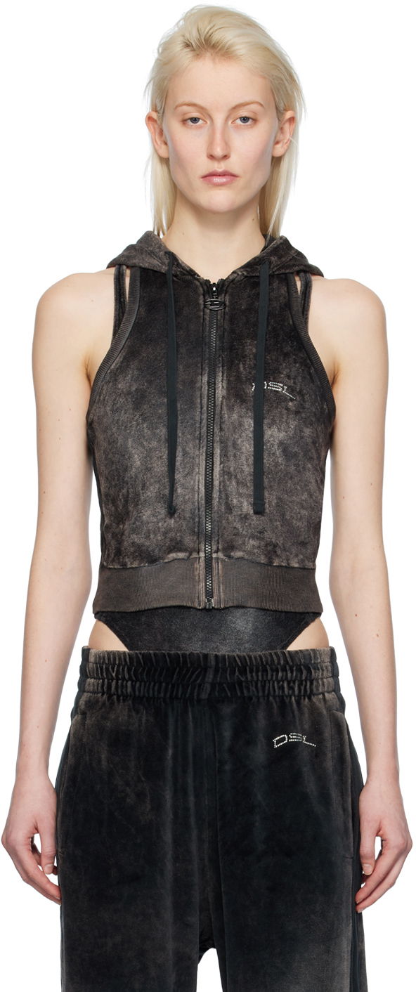 Світшоти Diesel T-Crity-N1 Hoodie чорний | A12135 0KKAL