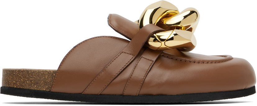 Аксесуари JW Anderson JW Anderson Chain Loafers Коричневий | LF0035-LA0050