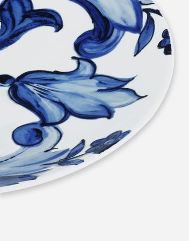 Домашній декор Dolce & Gabbana Set Of 2 Floral-Print Bread Plates Синій | TC0S02TCA41UB007, 3