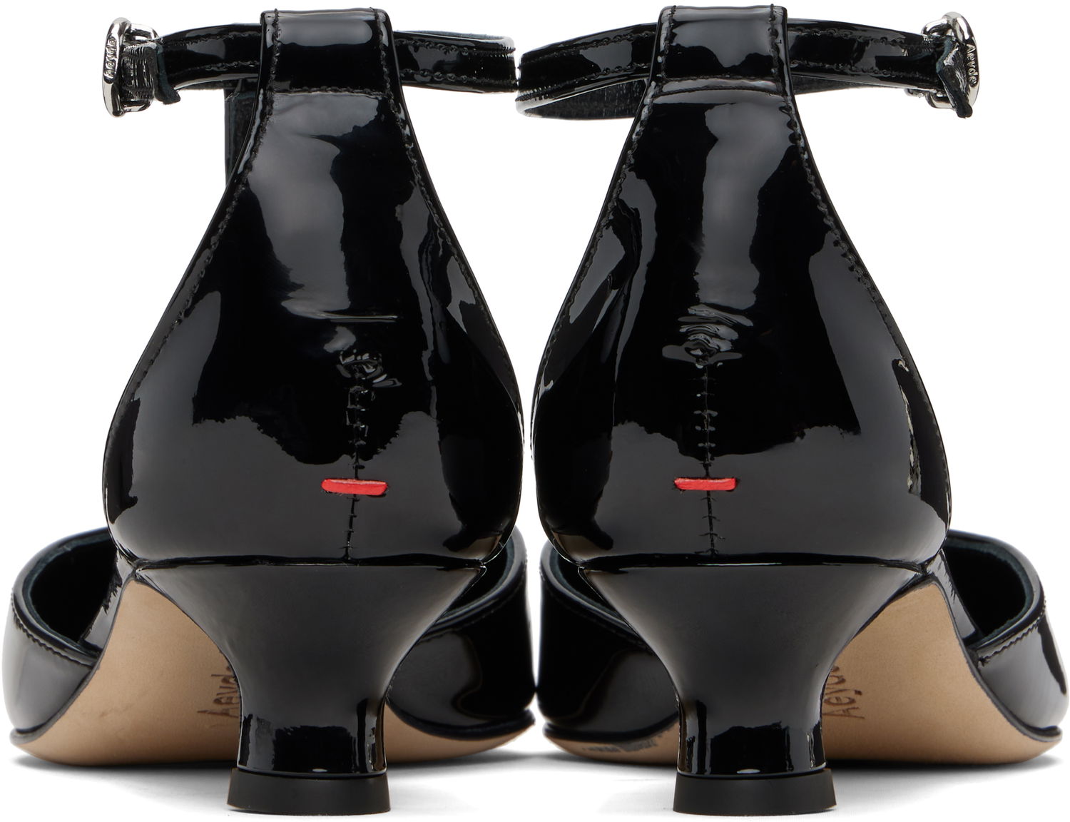 Аксесуари Aeyde Aeyde Liz T-Bar Kitten Heels чорний | A11-PU0596005001-225, 1