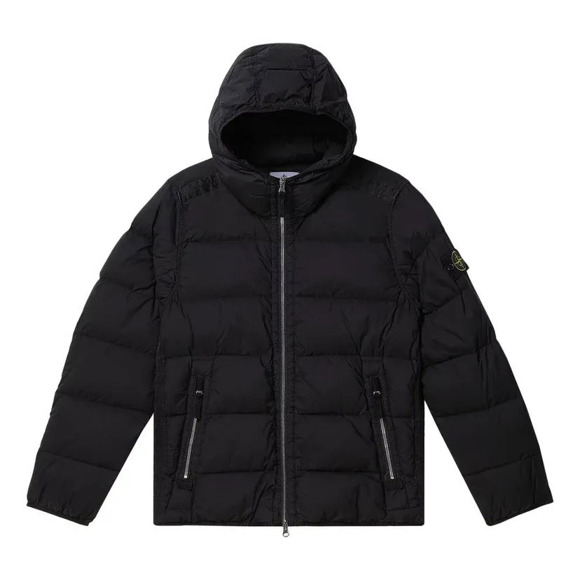 Пуховик Stone Island Puffer Jacket чорний | 791543728-V0029