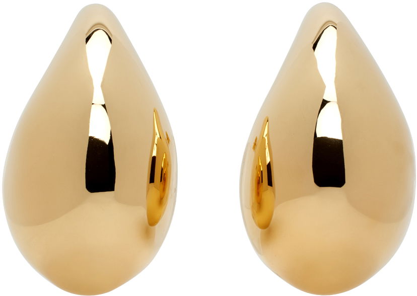 Сережки Bottega Veneta Drop Earrings бежевий | 720038 VAHU0